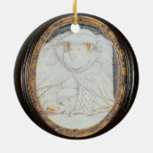 Mary-Königin der Schotten (1542-87) als Witwe Keramikornament (Hinten)