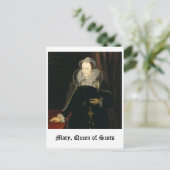 Mary, Königin der Schotten Postkarte (Stehend Vorderseite)