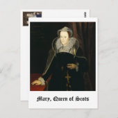 Mary, Königin der Schotten Postkarte (Vorne/Hinten)