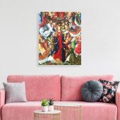 Mary, Königin des Himmels, c. 1485 - 1500 Leinwanddruck (Insitu (Wohnzimmer))