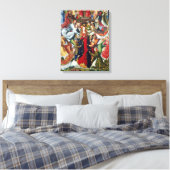 Mary, Königin des Himmels, c. 1485 - 1500 Leinwanddruck (Insitu (Schlafzimmer))