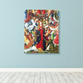 Mary, Königin des Himmels, c. 1485 - 1500 Leinwanddruck (Insitu (Holzboden))