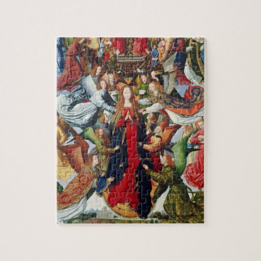 Mary, Königin des Himmels, C. 1485 - 1500 Puzzle (Vertikal)