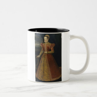 Mary-Königin von Schotte-Kaffee-Tasse 1575 Zweifarbige Tasse
