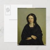 Mary Kramer , 1845 Postkarte (Vorne/Hinten)