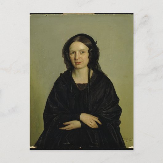 Mary Kramer , 1845 Postkarte (Vorderseite)