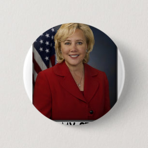 Mary Landrieu, die ist mein Senator! Button