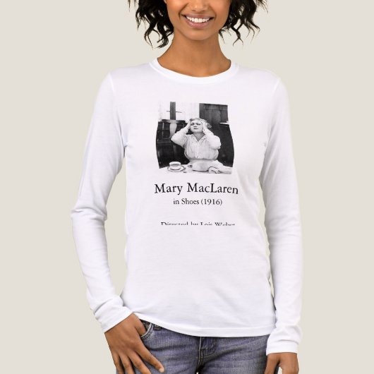 Mary MacLaren in Shoes (1916) dir. by Lois Weber Tri-Blend Shirt (Vorderseite)