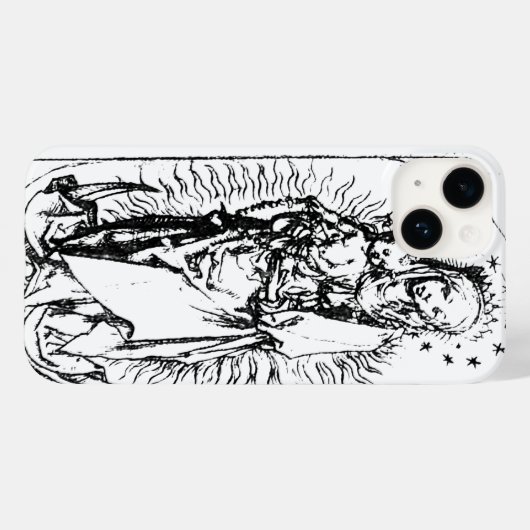 Mary Madonna and Child Jungfrau Case-Mate iPhone Hülle (Rückseite (Horizontal))