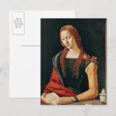 Mary Magdalene, 1500-10 Postkarte (Vorne/Hinten)