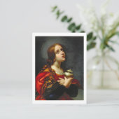 Mary Magdalene, 1660-70 (Öl auf Leinwand) Postkarte (Stehend Vorderseite)