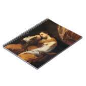 Mary Magdalene als Melancholy von Artemisia Gentil Notizblock (Linke Seite)