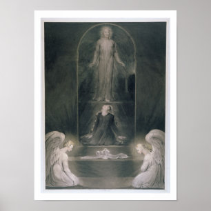 Mary Magdalene am Sepulcher, c.1805 (w/c und p Poster
