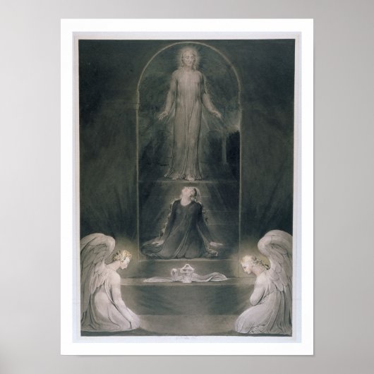 Mary Magdalene am Sepulcher, c.1805 (w/c und p Poster (Vorne)
