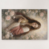 Mary Magdalene Classical Peaceful Timeless Pastel Puzzle (Horizontal)