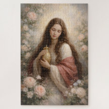 Mary Magdalene Classical Peaceful Timeless Pastel