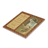 Mary Magdalene de Pazzi (JM 45) Fliese (Seite)