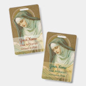 Mary Magdalene de Pazzi (JM 45) (Stil 1) Ausweis (Vorder- & Rückseite)