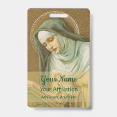 Mary Magdalene de Pazzi (JM 45) (Stil 1) Ausweis (Rückseite)