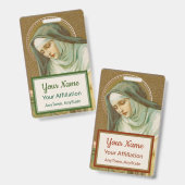 Mary Magdalene de Pazzi (JM 45) (Stil 2) Ausweis (Vorder- & Rückseite)