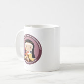 Mary Magdalene de Pazzi Kaffeetasse (Vorderseite Links)