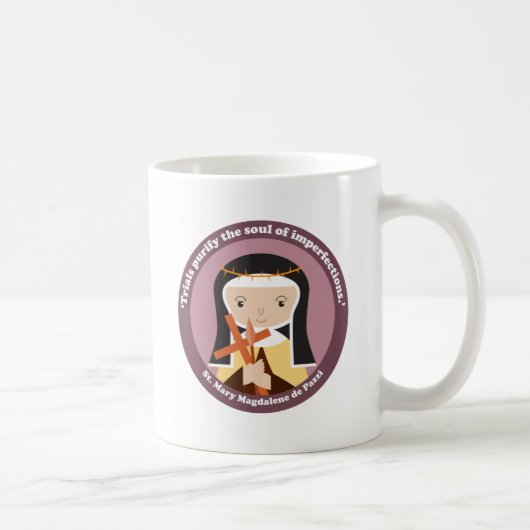 Mary Magdalene de Pazzi Kaffeetasse (Rechts)