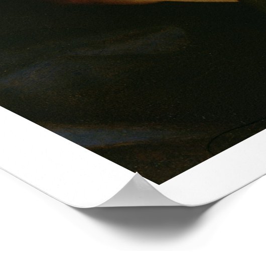 Mary Magdalene, Detail aus Jungfrau und Kind w Poster (Ecke)