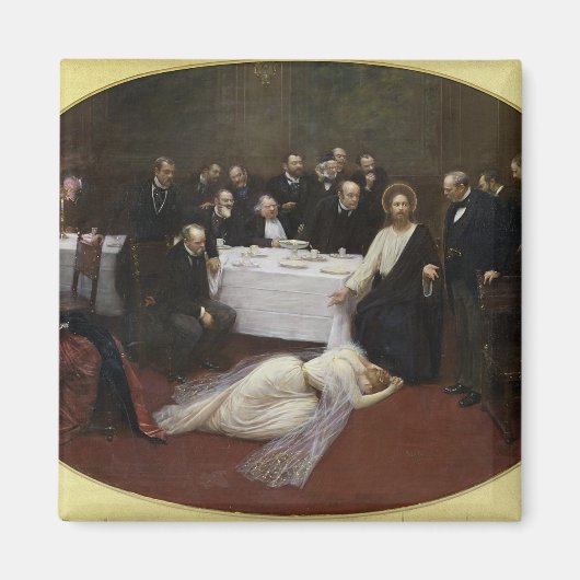 Mary Magdalene im Haus des Pharisees Magnet (Vorne)