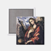 Mary Magdalene Magnet (Vorderseite/Rückseite)