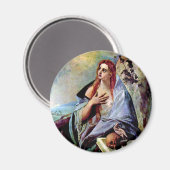 Mary Magdalene Magnet (Vorderseite/Rückseite)