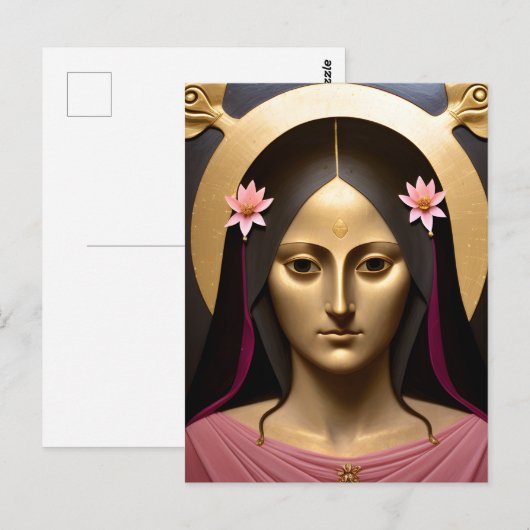 Mary Magdalene Postkarte (Vorne/Hinten)