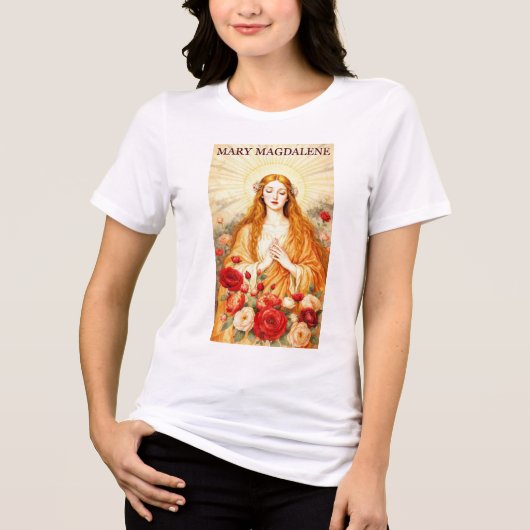 MARY MAGDALENE T-Shirt Tri-Blend Shirt (Vorderseite)