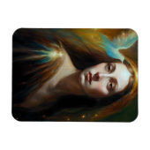 Mary Magdalene und ein Vogel herrliche Jeden Anlaß Magnet (Horizontal)