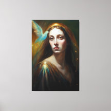 Mary Magdalene und ein Vogel wunderschön