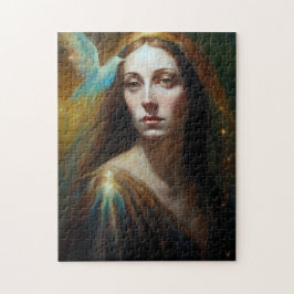 Mary Magdalene und ein Vogel wunderschön Puzzle