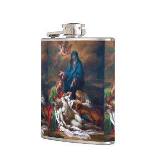 Mary Magdalene und Jesus Flachmann