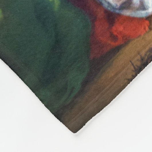 Mary Magdalene und Jesus Fleecedecke (Ecke)