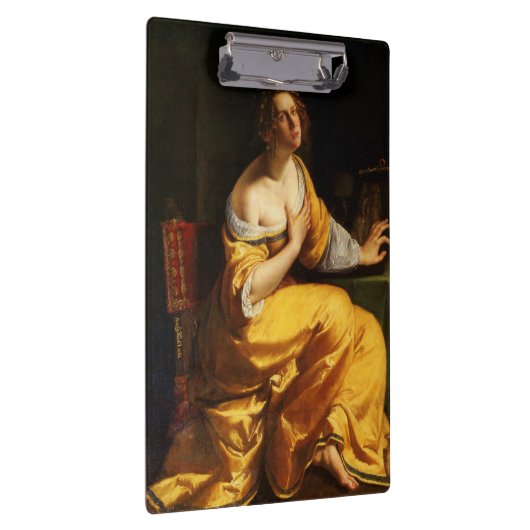 Mary Magdalene (von Artemisia Gentileschi) Klemmbrett (Rechts)