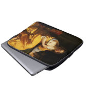 Mary Magdalene (von Artemisia Gentileschi) Laptopschutzhülle (Vorne Knopf)