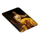 Mary Magdalene (von Artemisia Gentileschi) Magnet (Rechte Seite)