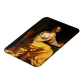 Mary Magdalene (von Artemisia Gentileschi) Magnet (Linke Seite)
