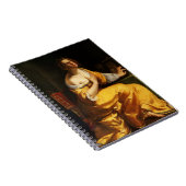 Mary Magdalene (von Artemisia Gentileschi) Notizblock (Rechte Seite)