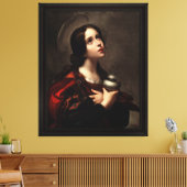 Mary Magdalene von Carlo Dolci Leinwanddruck (Insitu (Wohnzimmer))