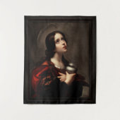 Mary Magdalene von Carlo Dolci Wandteppich (Vorderseite)