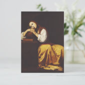 Mary Magdalene von Giacomo Galli Dankeskarte (Stehend Vorderseite)