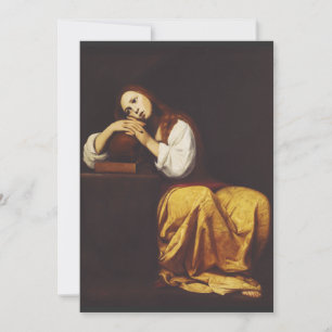 Mary Magdalene von Giacomo Galli Feiertagskarte