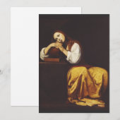 Mary Magdalene von Giacomo Galli Feiertagskarte (Vorne/Hinten)
