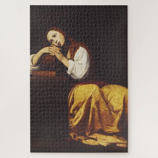 Mary Magdalene von Giacomo Galli Puzzle (Vertikal)