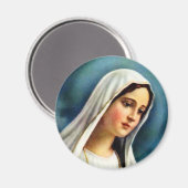 Mary Magnet (Vorderseite/Rückseite)