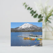 Mary-Mammoth-See, CA Postkarte (Stehend Vorderseite)
